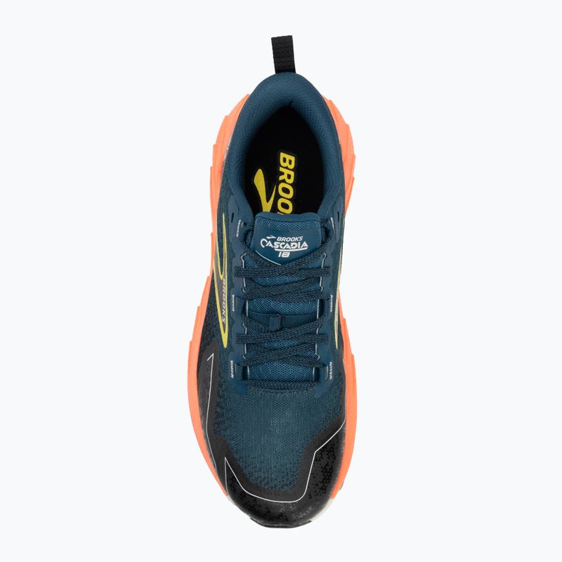 Pánské běžecké boty Brooks Cascadia 18 legion blue/black/flame 5