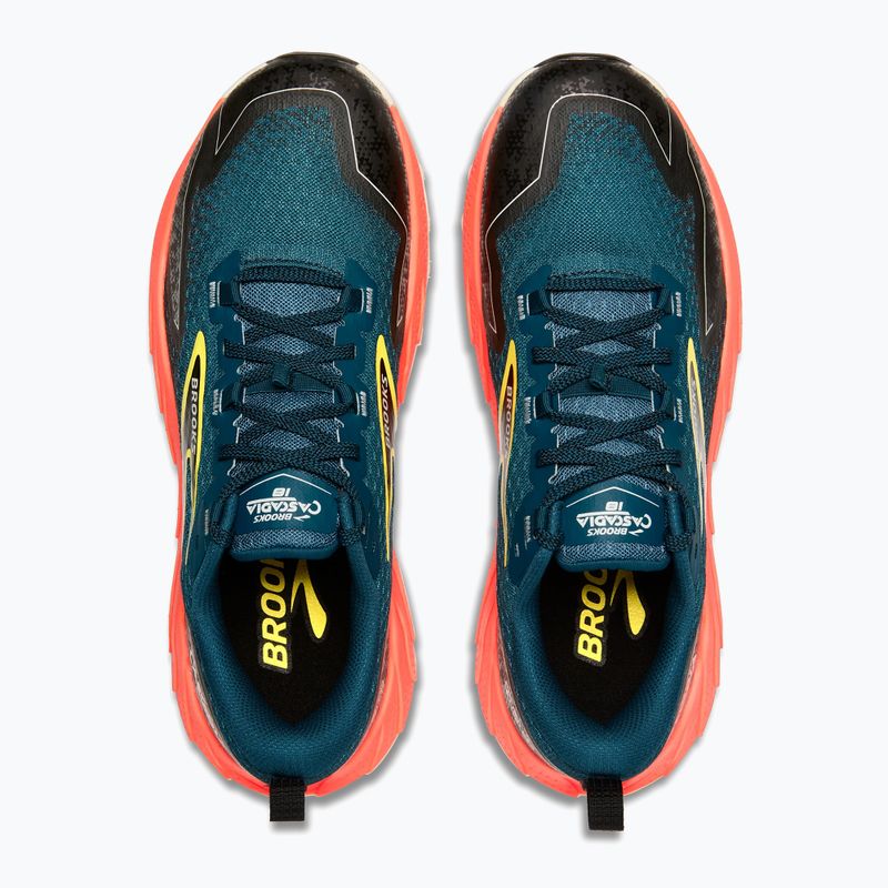 Pánské běžecké boty Brooks Cascadia 18 legion blue/black/flame 12
