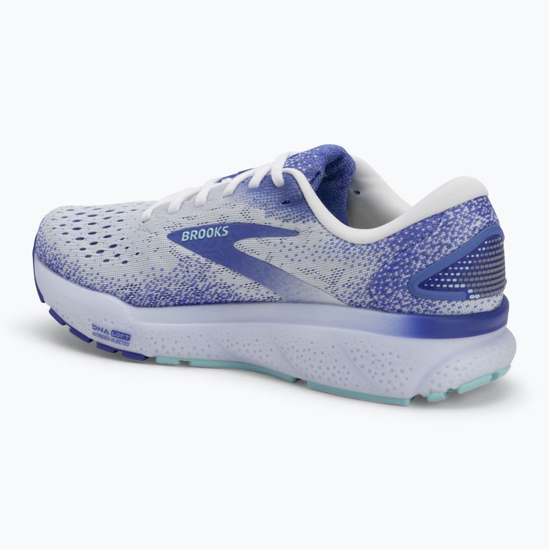 Dámské běžecké boty Brooks Ghost 16 white/amparo blue/limpet shell 3