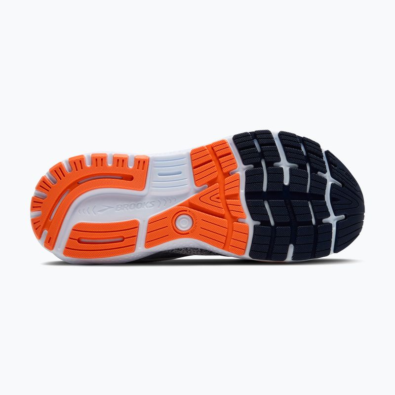 Pánské běžecké boty Brooks Ghost 16 white/peacoat/orange 13