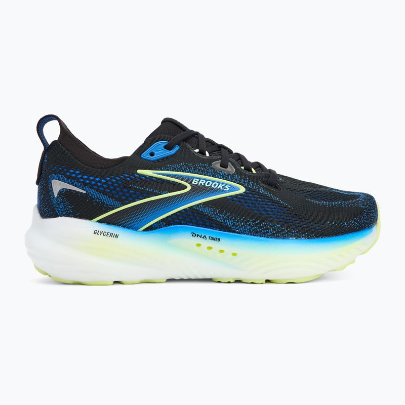 Pánské běžecké boty Brooks Glycerin 22 black/cobalt/neo yellow 2