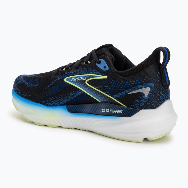 Pánské běžecké boty Brooks Glycerin GTS 22 black/cobalt/neo yellow 3