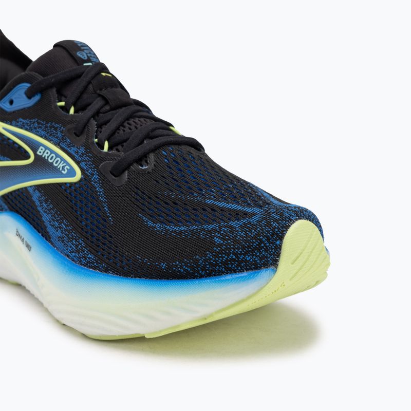 Pánské běžecké boty Brooks Glycerin GTS 22 black/cobalt/neo yellow 7