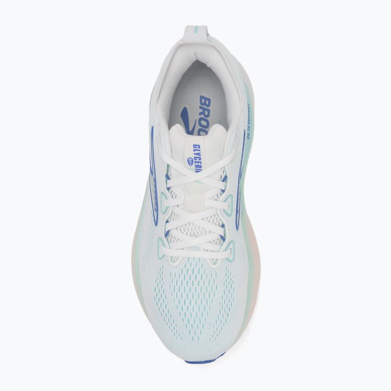 Dámské běžecké boty Brooks Glycerin GTS 22 white/limpet shell/amparo blue 5