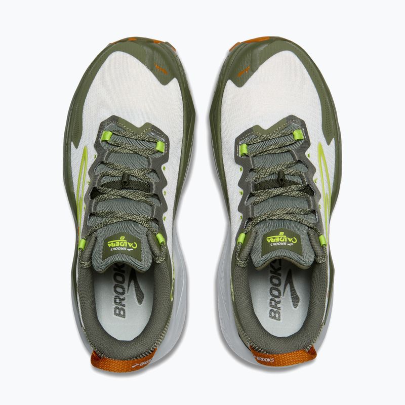 Pánské běžecké boty Brooks Caldera 8 dusty olive/lime/oyster 8