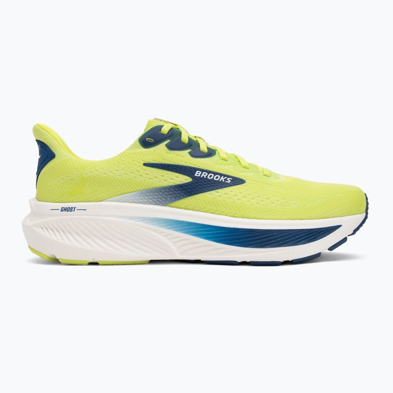 Pánské běžecké boty Brooks Ghost 17 acid lime/navy/white 2