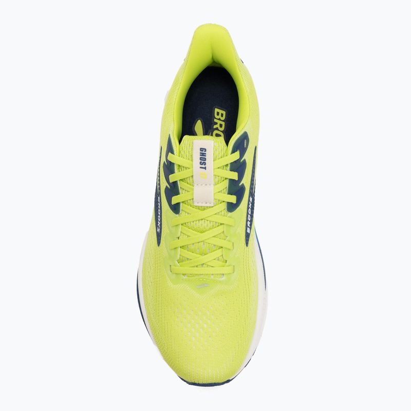 Pánské běžecké boty Brooks Ghost 17 acid lime/navy/white 5