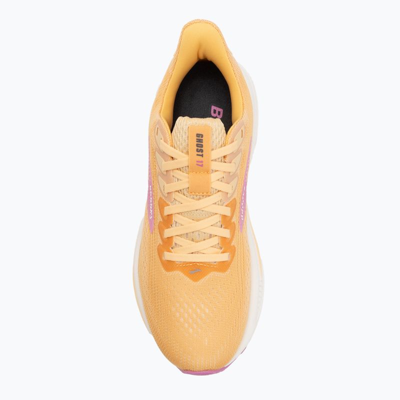 Dámské běžecké boty Brooks Ghost 17 apricot/grey/pink 5