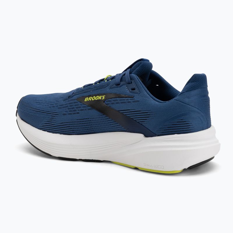 Pánské běžecké boty Brooks Revel 8 navy peony/black/acid lime 3