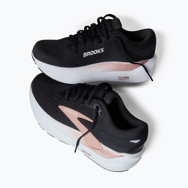 Dámské běžecké boty Brooks Ghost Max 3 black/black/rose gold 9