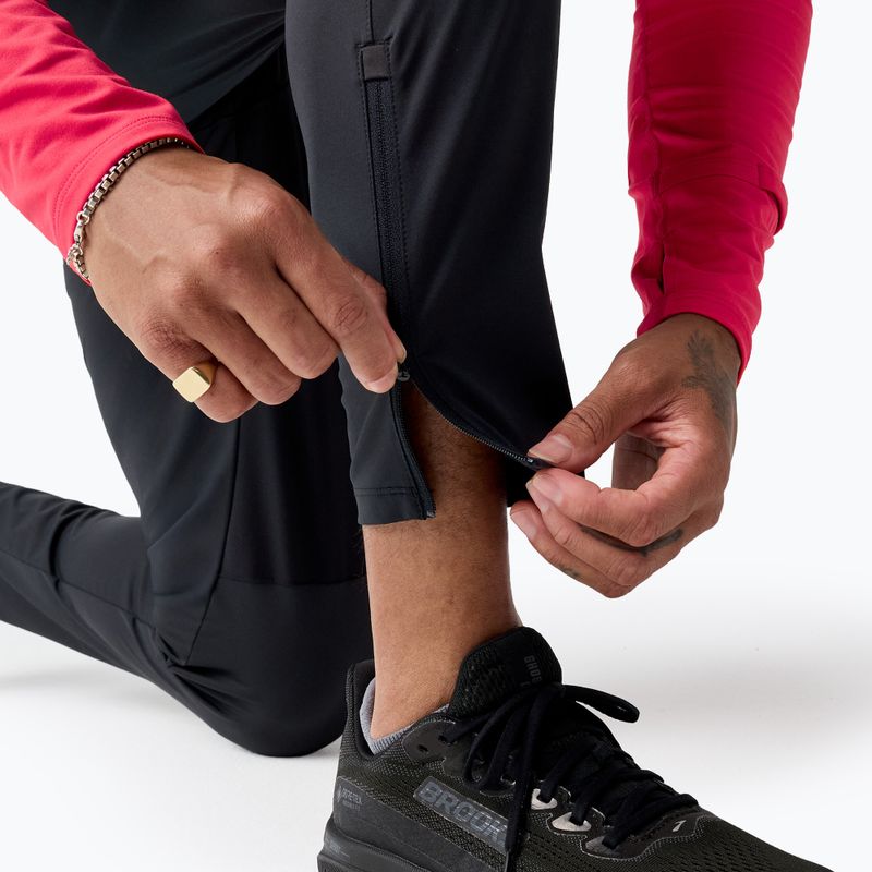 Pánské běžecké kalhoty Brooks Dash Pant black 5