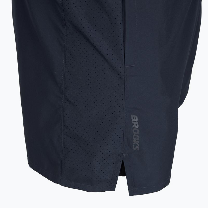Pánské běžecké šortky Brooks Dash 2in1 midnight run/black 3