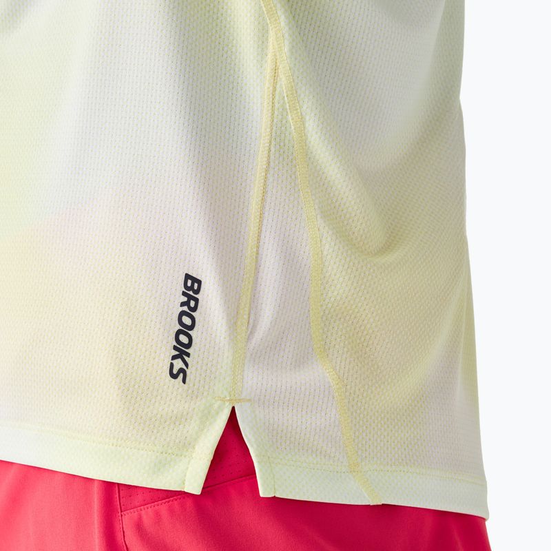 Pánské běžecké tričko Brooks Dash Singlet Printed Sleeveless euphoryc luminary 3