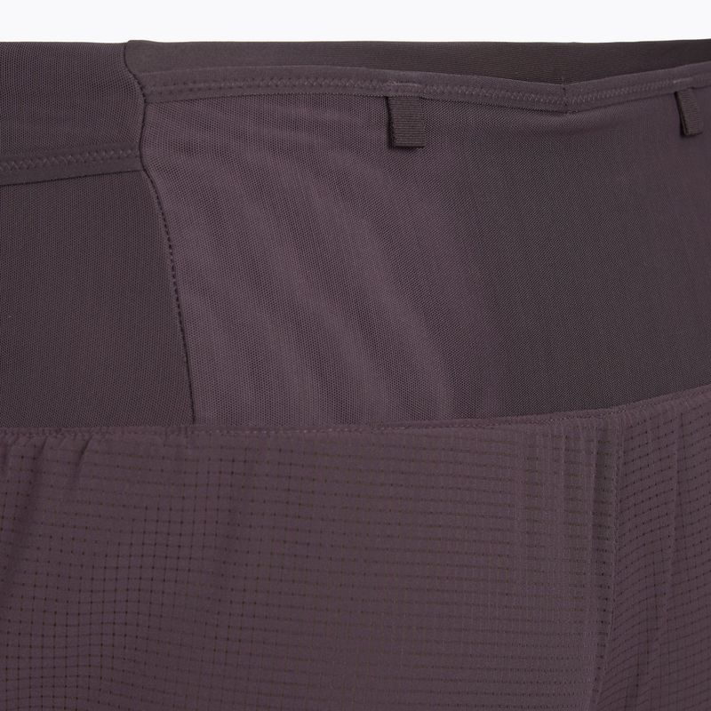 Pánské běžecké šortky Brooks High Point 5" 2IN1 2.0 dark russet 4