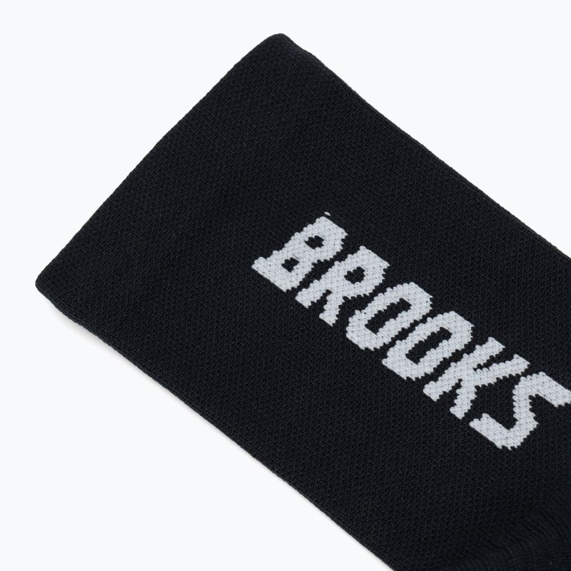 Běžecké ponožky Brooks Ghost Crew black/brooks 3
