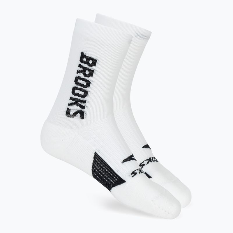 Běžecké ponožky Brooks Ghost Crew white/brooks