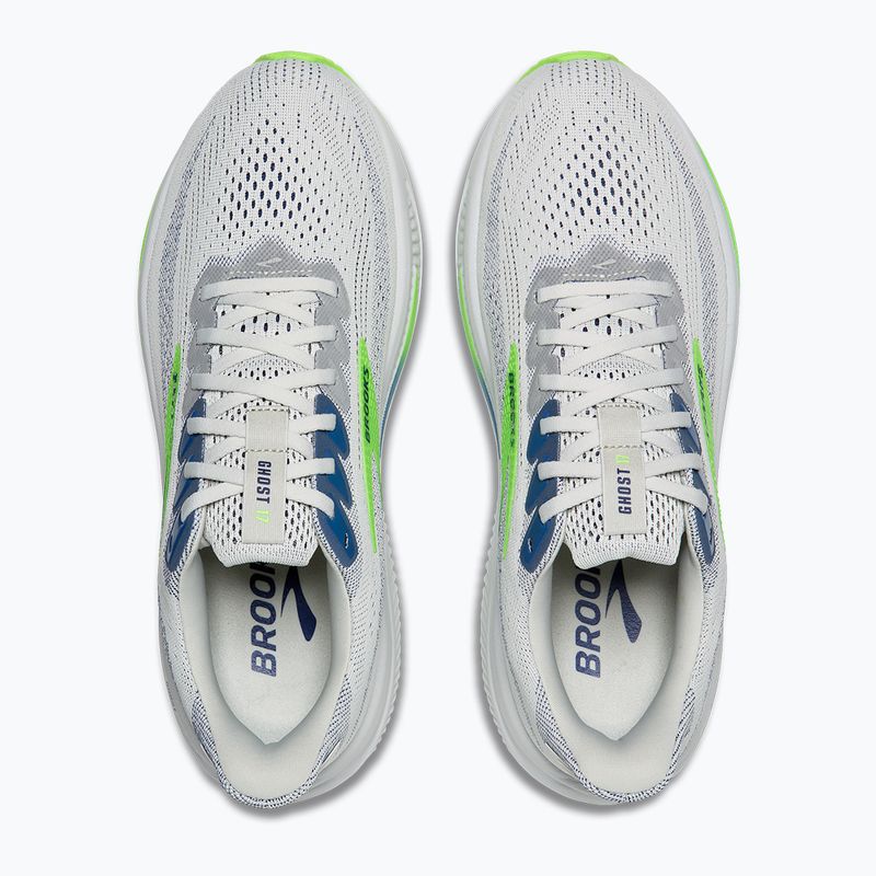 Pánské běžecké boty Brooks Ghost 17 oyster/beacon blue/gecko 7
