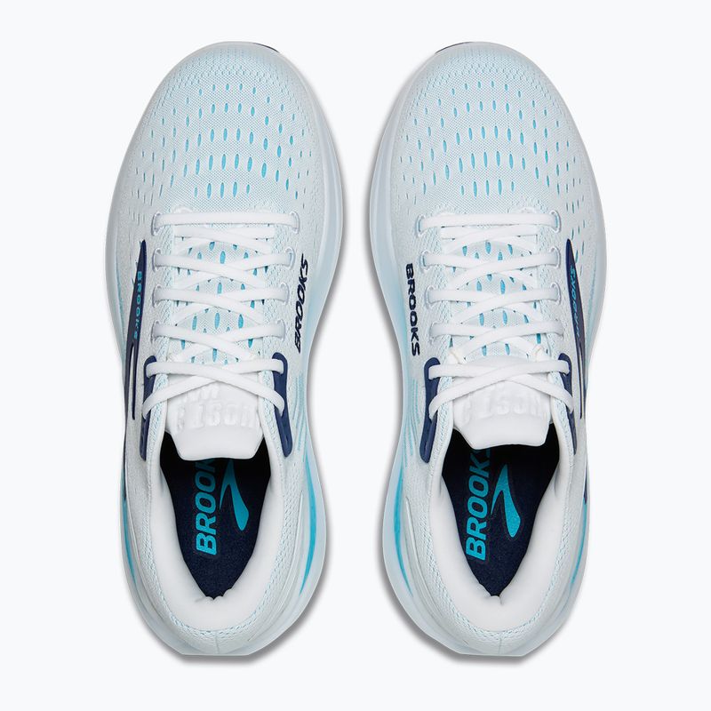 Pánské běžecké boty Brooks Ghost Max 3 bright white/beacon blue/teal 7