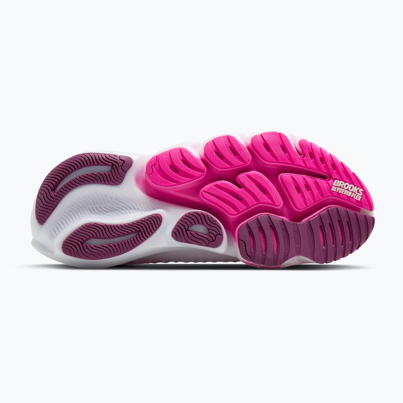 Dámské běžecké boty Brooks Glycerin Flex white/cyber pink/argyle 6