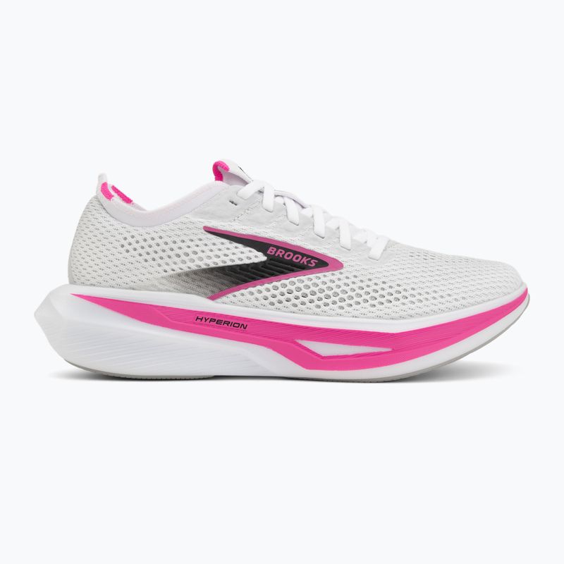 Dámské běžecké boty Brooks Hyperion 3 white/luminary/cyber pink 2