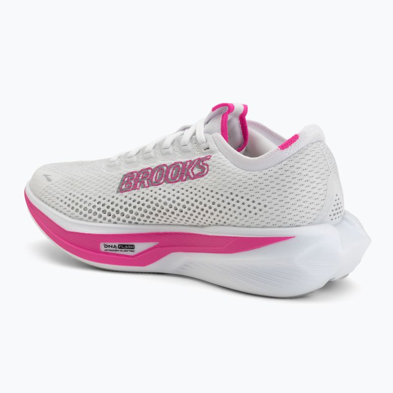 Dámské běžecké boty Brooks Hyperion 3 white/luminary/cyber pink 3