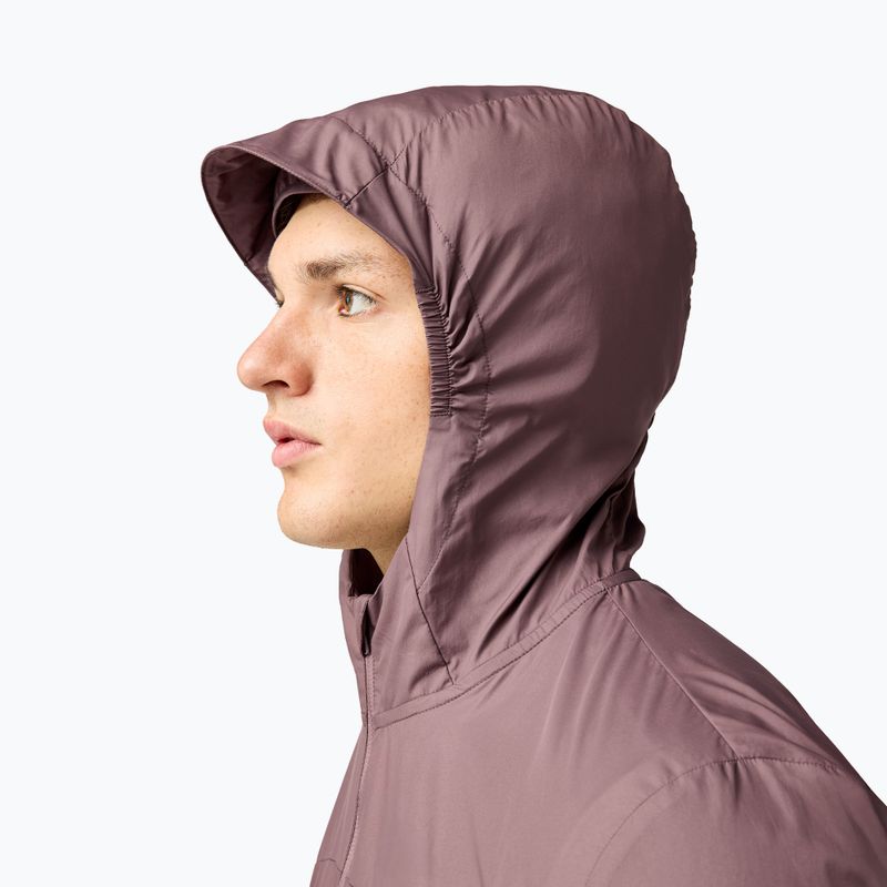 Pánská běžecká bunda Brooks Canopy Packable Jacket brown 4