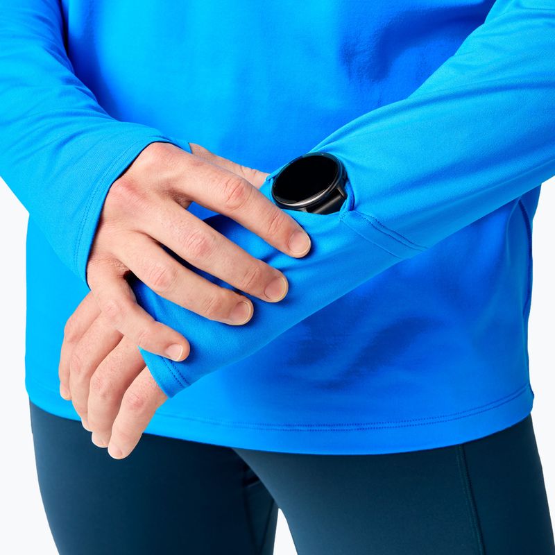 Pánská běžecká mikina Brooks Dash 1/4 Zip 3.0 blue 4