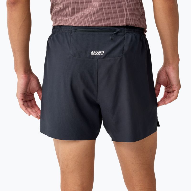 Pánské běžecké šortky Brooks Cascadia 2-in-1 Short black 2