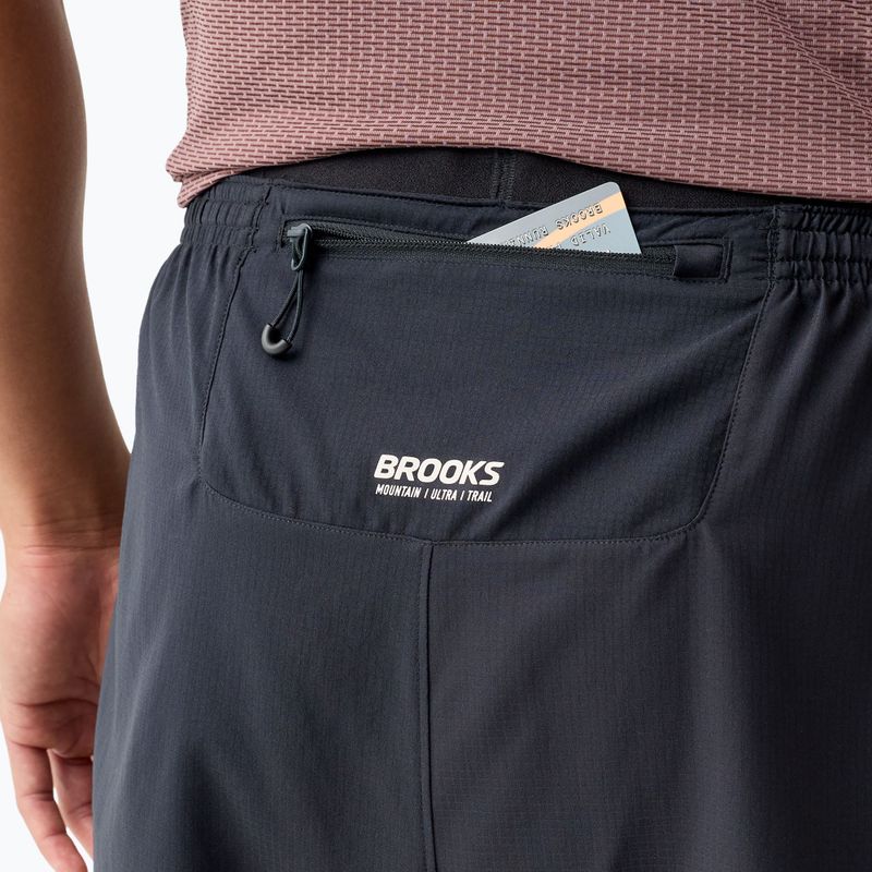 Pánské běžecké šortky Brooks Cascadia 2-in-1 Short black 4