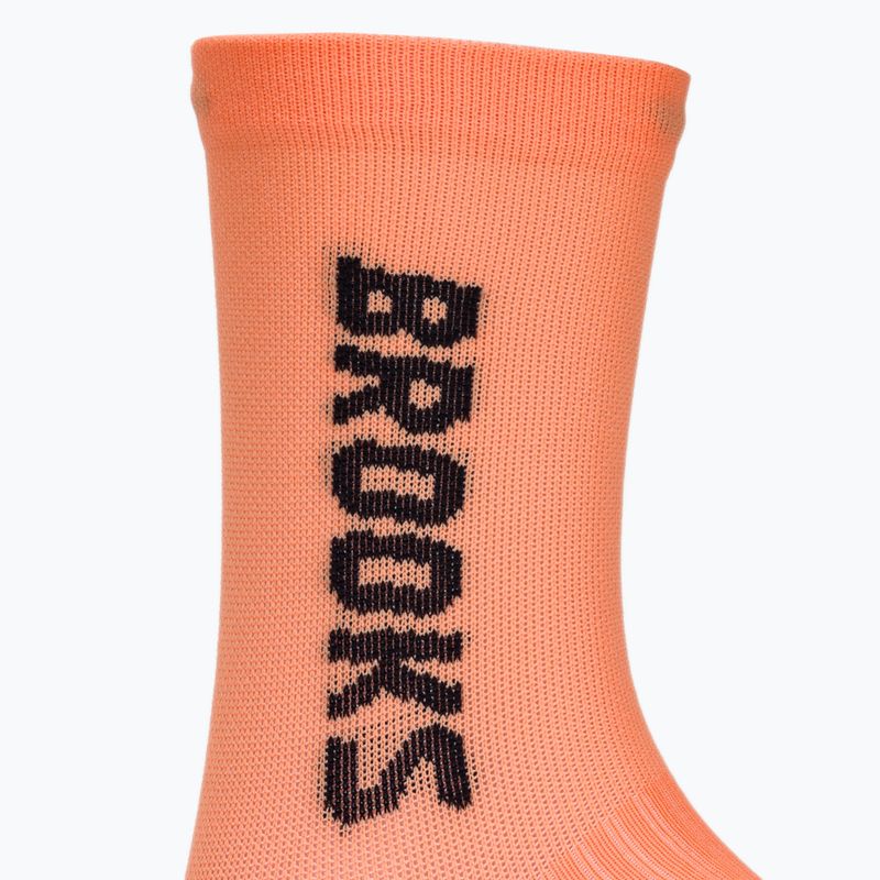 Běžecké ponožky Brooks Ghost Crew orange 3