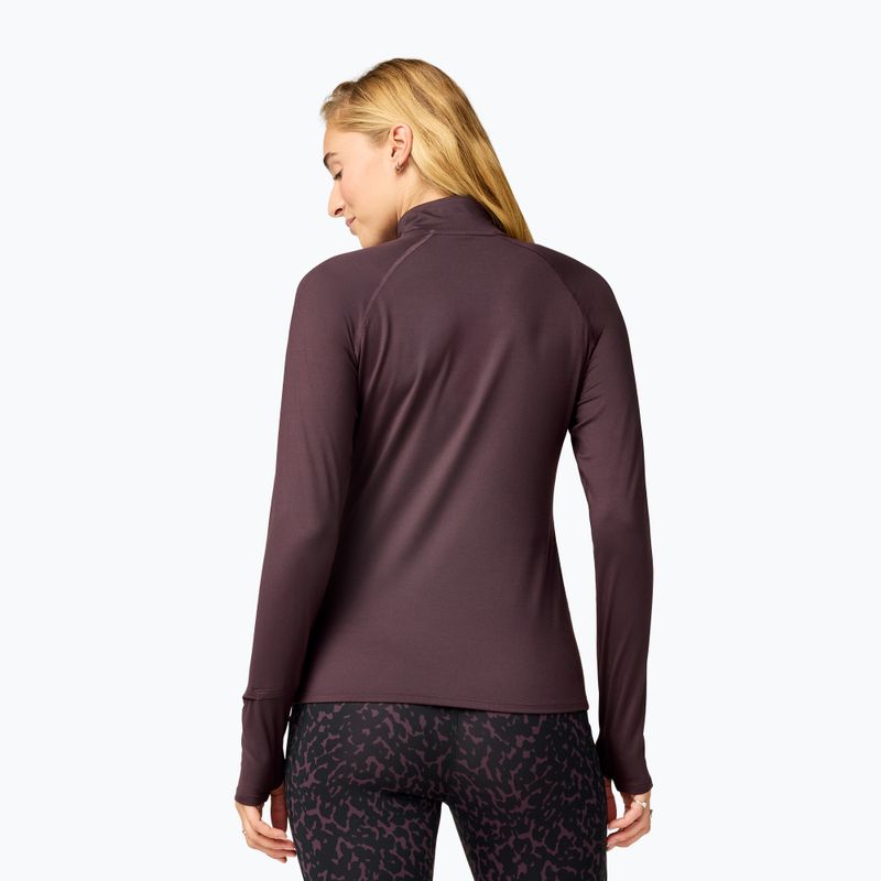 Dámská běžecká mikina Brooks Dash 1/2 Zip 3.0 brown 2