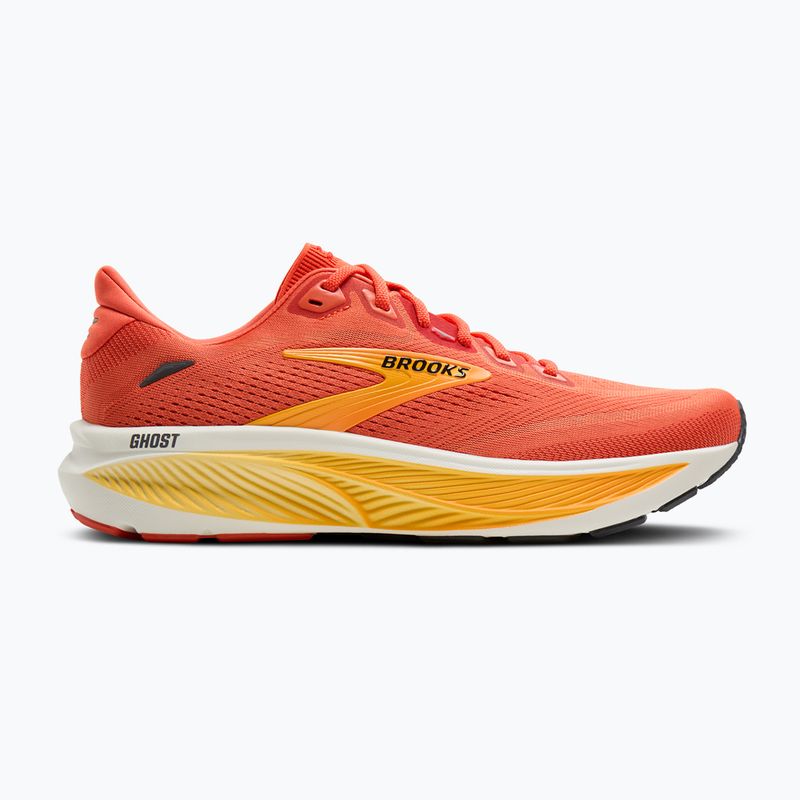 Pánské běžecké boty Brooks Ghost 18 tigerlily/orange/pearl 2