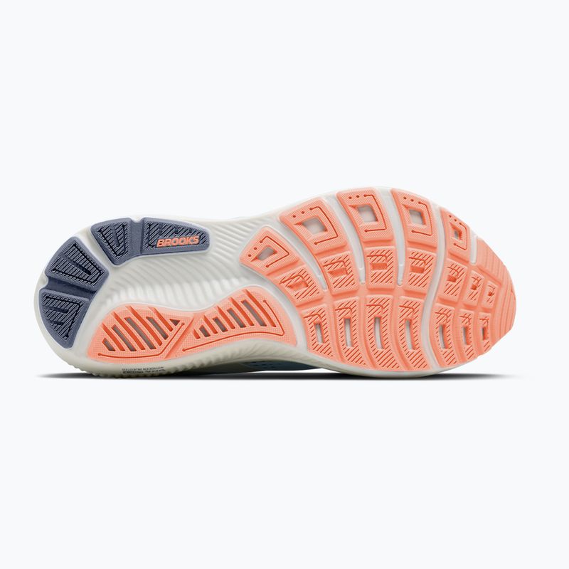 Dámské běžecké boty Brooks Ghost 18 star white/cyber peach/grey 6