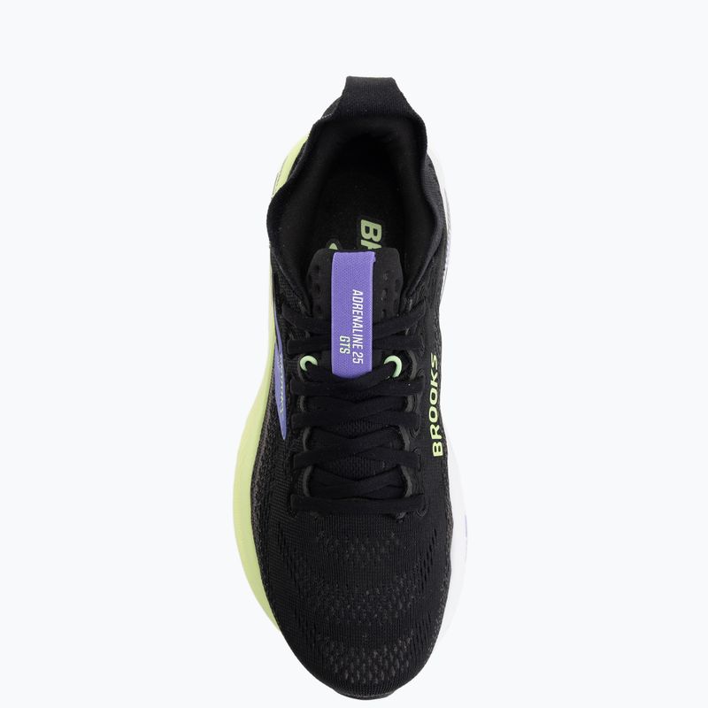 Dámské běžecké boty Brooks Adrenaline GTS 25 black/blackened pearl/purple 5