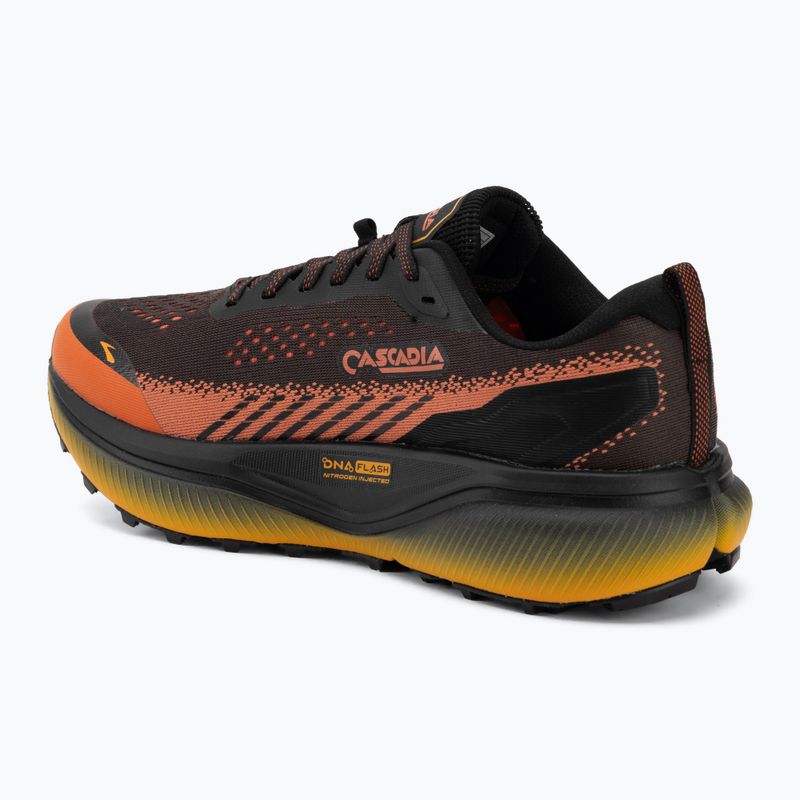 Pánské běžecké boty Brooks Cascadia 20 black/tigerlily/orange 3