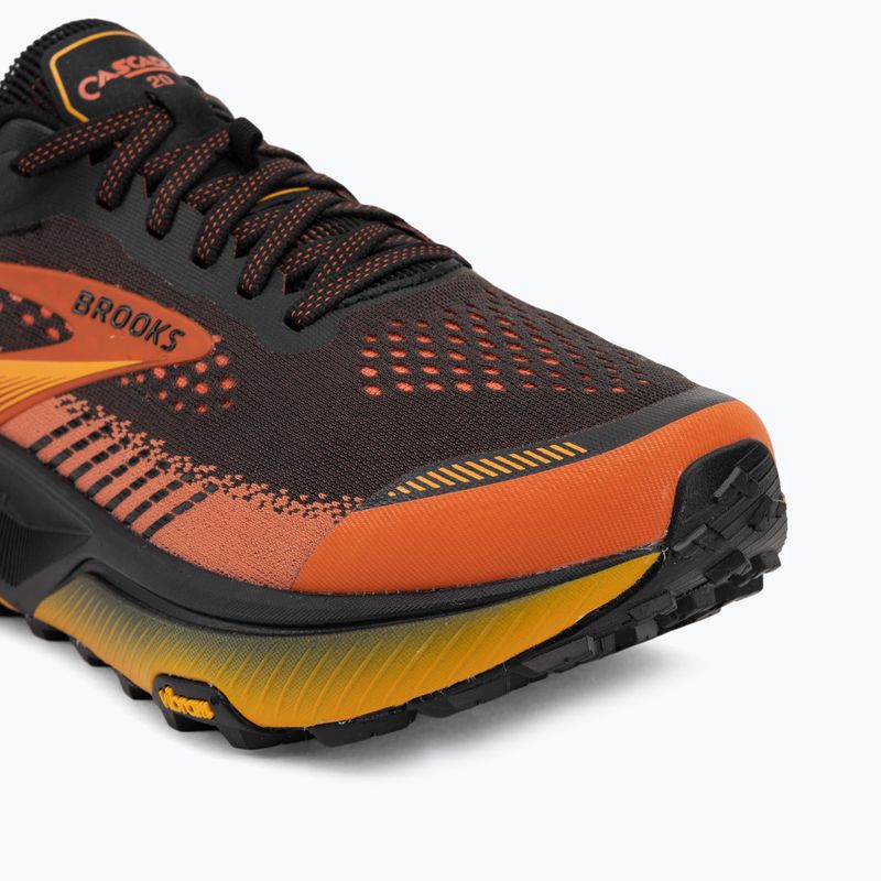 Pánské běžecké boty Brooks Cascadia 20 black/tigerlily/orange 7