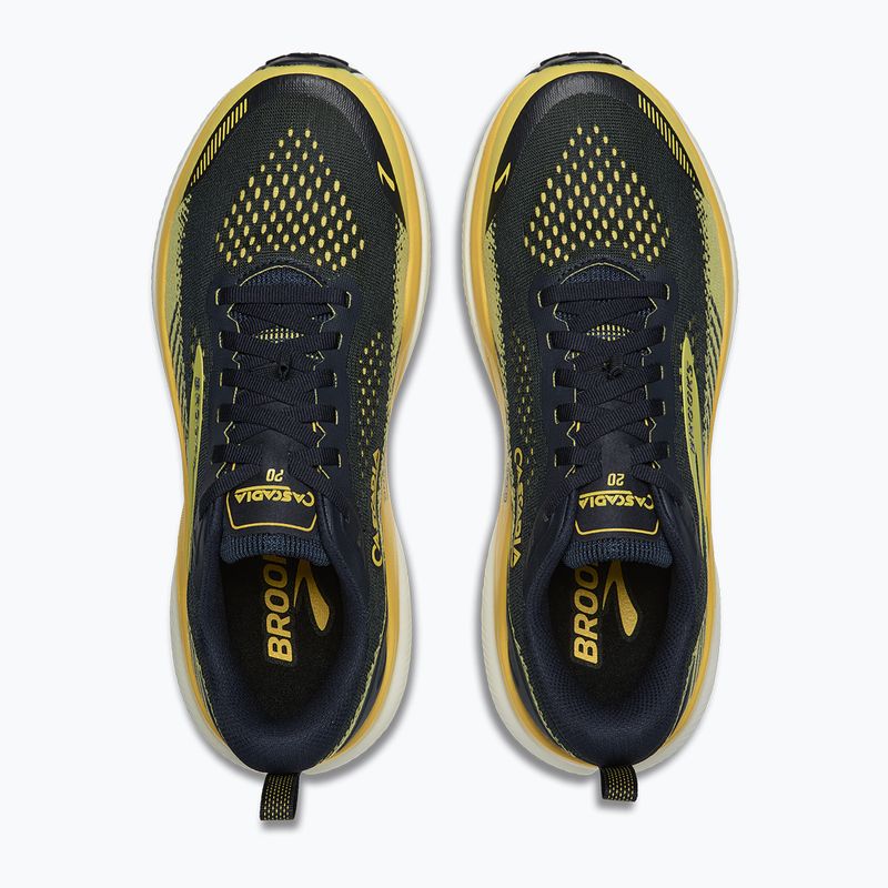 Pánské běžecké boty Brooks Cascadia 20 navy/nightlife/grey 4