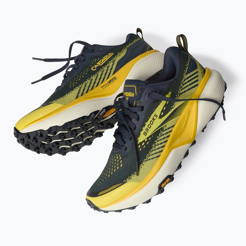 Pánské běžecké boty Brooks Cascadia 20 navy/nightlife/grey 6