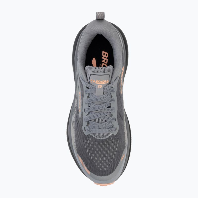 Dámské běžecké boty Brooks Cascadia 20 grey/grey/peach 5