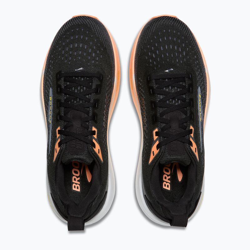 Dámské běžecké boty Brooks Ghost Max 4 black/folkstone/cyber peach 5