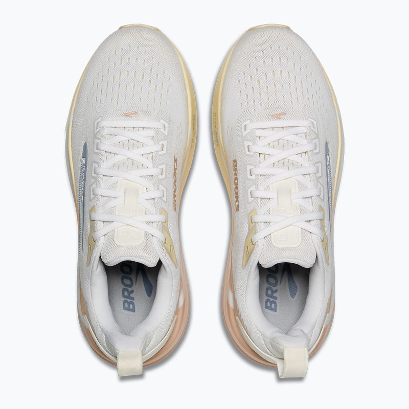 Dámské běžecké boty Brooks Ghost Max 4 white/rose/rutabaga 5