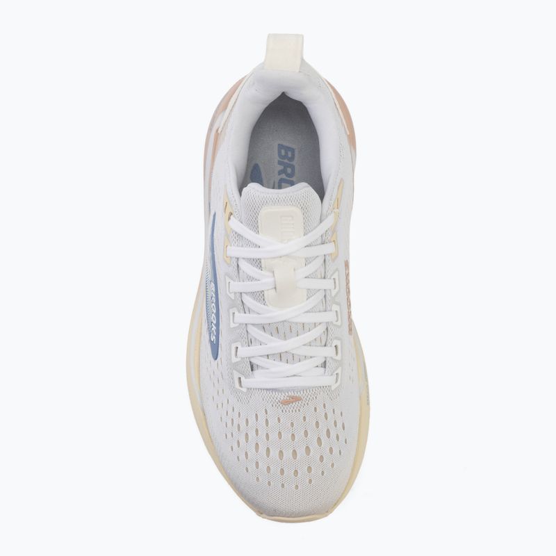 Dámské běžecké boty Brooks Ghost Max 4 white/rose/rutabaga 5