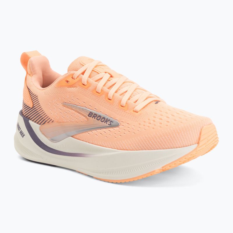 Dámské běžecké boty Brooks Ghost Max 4 cyber peach/grape/bluewash