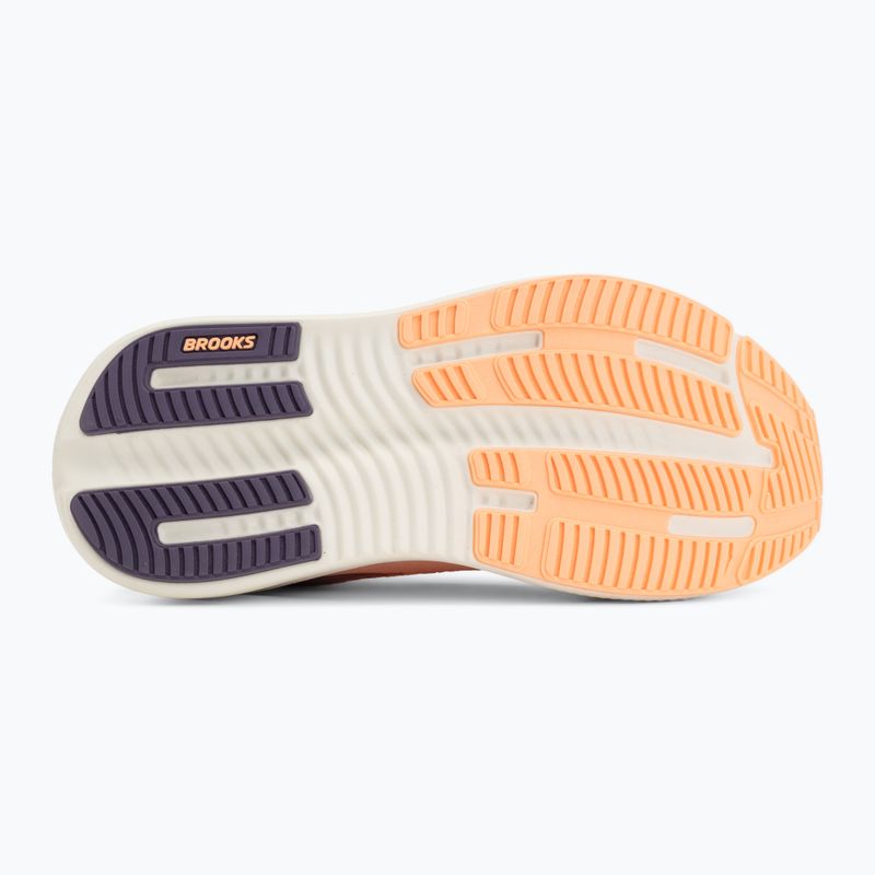 Dámské běžecké boty Brooks Ghost Max 4 cyber peach/grape/bluewash 4