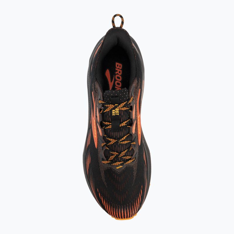 Pánské běžecké boty Brooks Ghost Trail black/red/orange 5