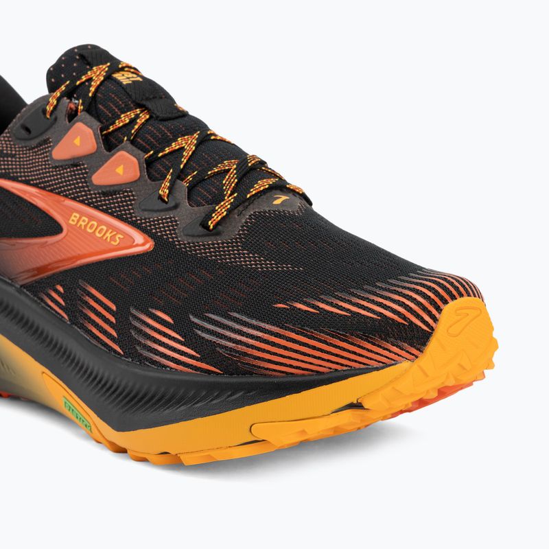 Pánské běžecké boty Brooks Ghost Trail black/red/orange 7