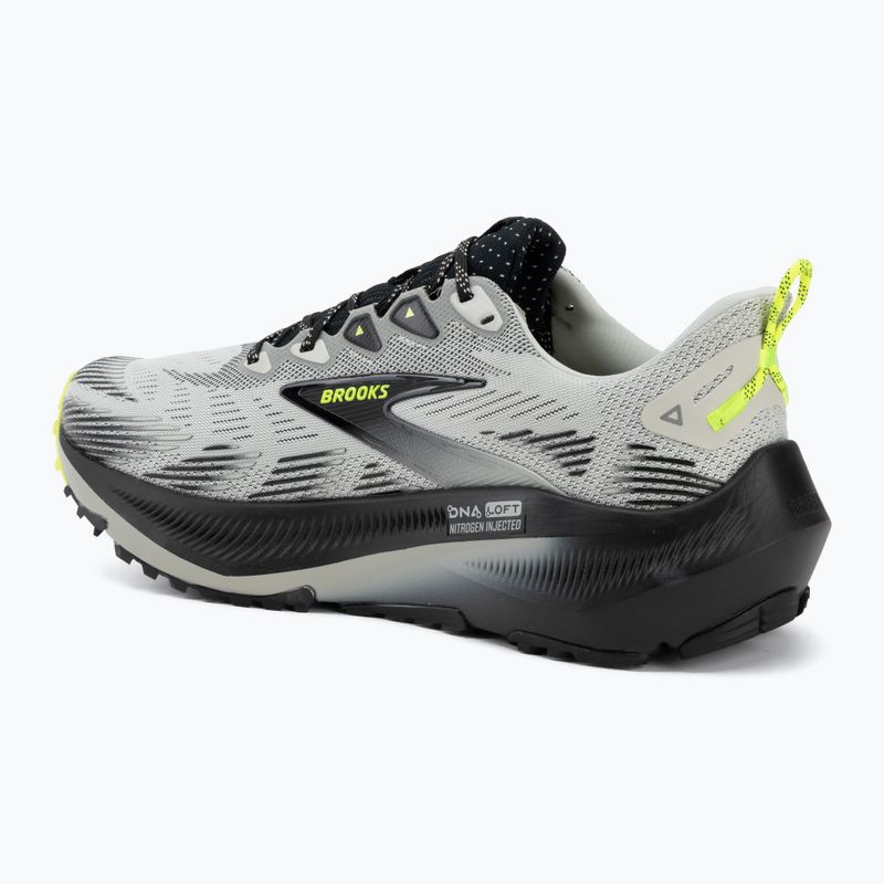 Pánské běžecké boty Brooks Ghost Trail grey/black/nightlife 3
