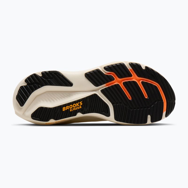 Pánské běžecké boty Brooks Glycerin 23 arctic wolf/angora/orange 4