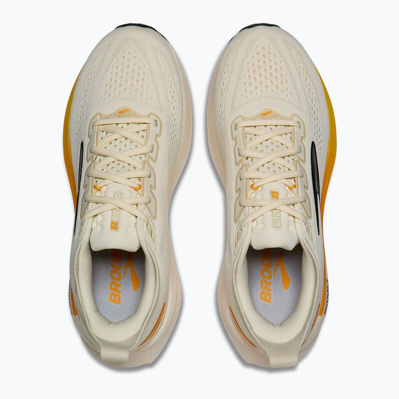 Pánské běžecké boty Brooks Glycerin 23 arctic wolf/angora/orange 5