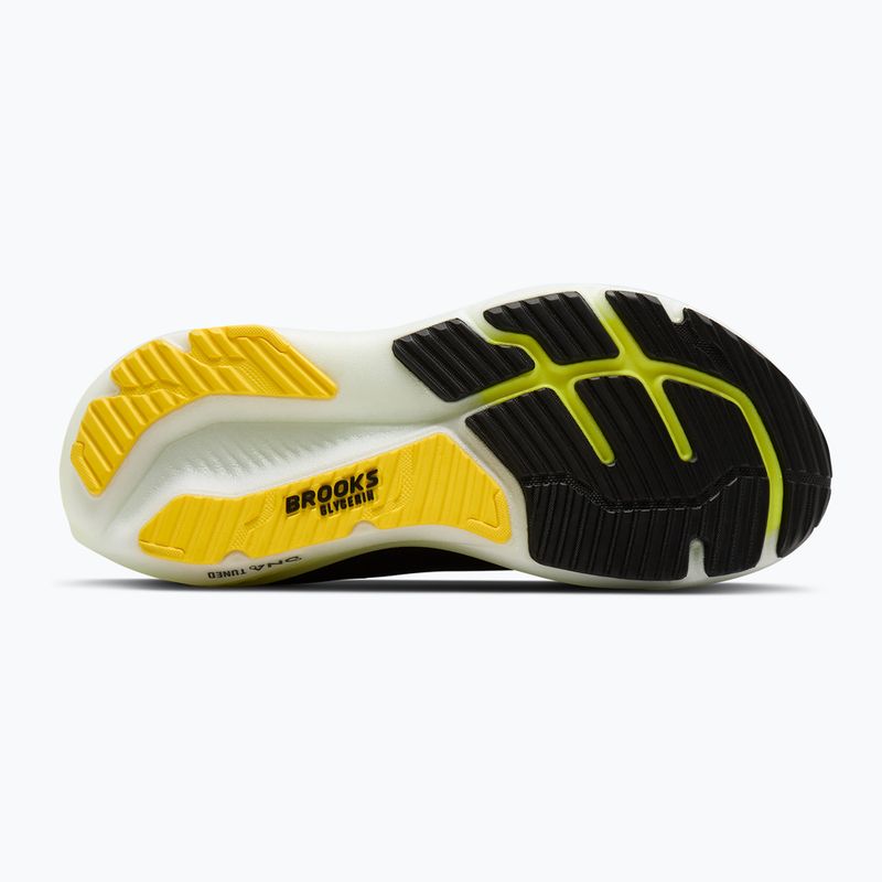Pánské běžecké boty Brooks Glycerin 23 black/cyber yellow/nightlife 4